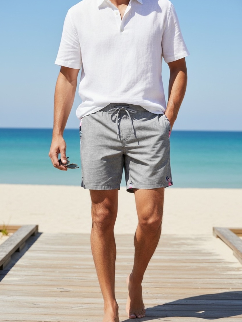 Goodfellow & Co. hybrid swim shorts 
9” Size 34
